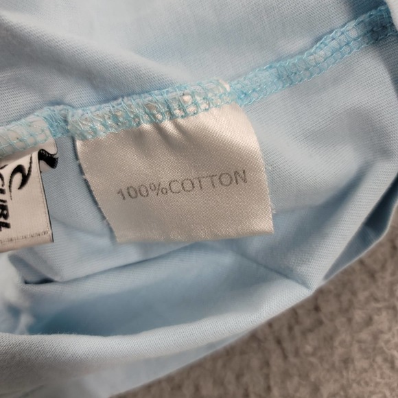 Rip Curl Shirt Mens Medium Blue Beach Ocean Surfing Crew Neck Short Sleeve Tee - Picture 7 of 14